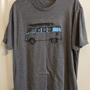 Surfer van graphic tee, size L